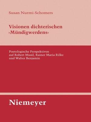 cover image of Visionen dichterischen 'Mündigwerdens'